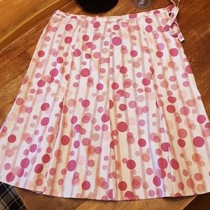 3/$20 🦋 Adorable Fun Willi Smith polka dot skirt